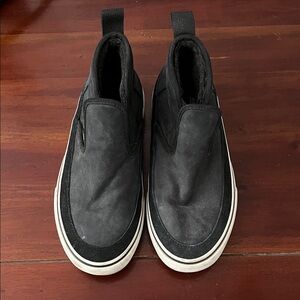 Vans Black Slip-On Sneakers